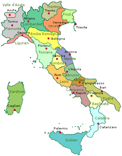 italienkarta